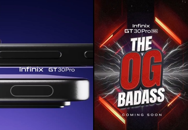Infinix GT 30 Pro स्मार्टफोन इंडियन मार्केट में होगा लॉन्च, कंपनी ने किया कंफर्म