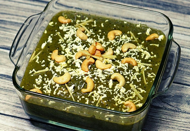 Kaju Palak recipe: आज लंच या डिनर में ट्राई करें काजू पालक की रेसिपी, इसकी बटर जैसी ग्रेवी के स्वाद के हो जाएंगे दीवाने