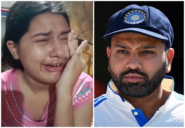 Video: रोहित शर्मा के टेस्ट संन्यास से फैन की अधूरी रह गयी इच्छा, फूट-फूटकर रोई और बोली- मां मेरा सपना अधूरा रह गया…
