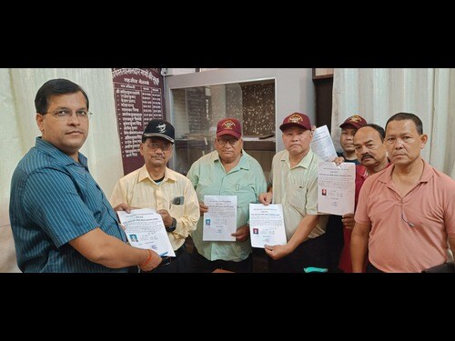 गोरखा समाज सेवा समिति के डमर बहादुर अध्यक्ष एवं श्याम किशोर सचिव चुने गए