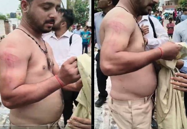 Video-लखनऊ में शंक एयरलाइंस के CEO ने इं​जीनियर को दी तालिबानी सजा, बंधक बनाकर पीटा, फिर 5वीं मंजिल से लटकाया