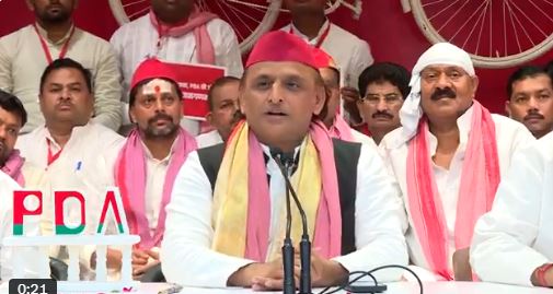 पहली बार देखने को मिल रहा है कि उत्तर प्रदेश के बाहर यहां के अधिकारियों का हो रहा है इन्वेस्टमेंट: अखिलेश यादव