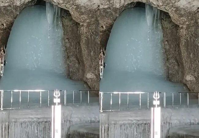 Amarnath Yatra 2025 : बाबा बर्फानी की पहली तस्वीर आई सामने, 7 फीट ऊंचे हिम शिवलिंग के दर्शन करनें 3 जुलाई से रक्षाबंधन तक आएंगे लाखों श्रद्धालु