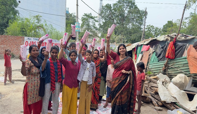 Lucknow News: मासिक धर्म पर अमूल्य जीवन सोसाइटी ने चलाया जागरूकता अभियान