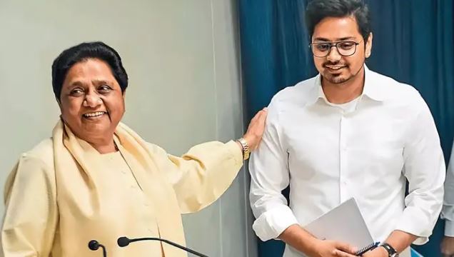मायावती ने भतीजे आकाश आनंद को दी बड़ी जिम्मेदारी, BSP का चीफ नेशनल कॉर्डिनेटर बनाया गया, कुछ दिनों पहले हुई थी वापसी