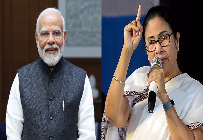 सिंदूर बांटने की भाजपा की कथित योजना पर भड़की ममता बनर्जी, बोलीं- मोदी जी आप पहले अपनी श्रीमती को क्यों नहीं देते सिंदूर?