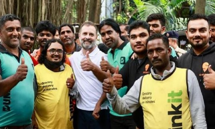 गिग वर्कर्स को लेकर कर्नाटक सरकार का बड़ा फैसला: राहुल गांधी बोले-एक ऐसा अध्यादेश लाए हैं जो इनके अधिकार, सुरक्षा को देता है सम्मान