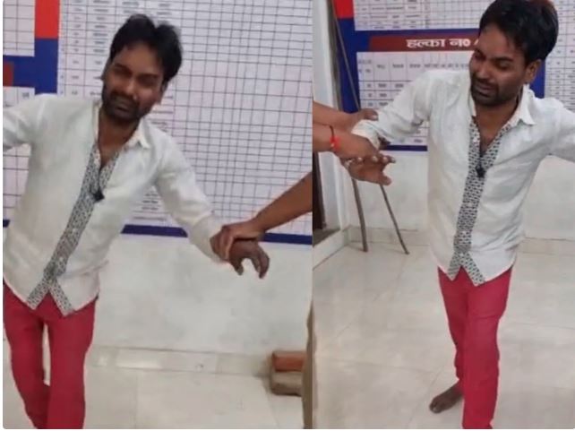 Video-सीज फायर के बाद लगाया पाकिस्तान जिंदाबाद का स्टेटस, पुलिस की गिरफ्त आते ही साजिद की चाल और ​चरित्र बदला, मुर्दाबाद-मुर्दाबाद चिल्लाया