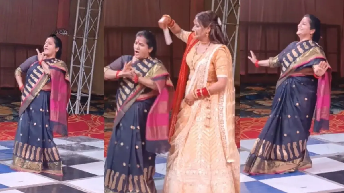 Dance video: आंटी जी ने ‘मुखड़ा चांद का टुकड़ा…’ सॉन्ग पर किया धमाकेदार डांस, मूव्स और एक्सप्रेशन ने उड़ाए लाखों के होश