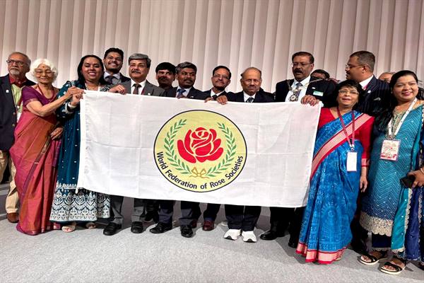 भोपाल में होगा 21वां वर्ल्ड रोज़ कंवेन्शन-2028