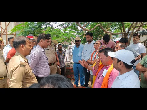 प्रशासनिक अफसरों और गौशाला समिति के बीच नोकझोंक,गरमाया मामला