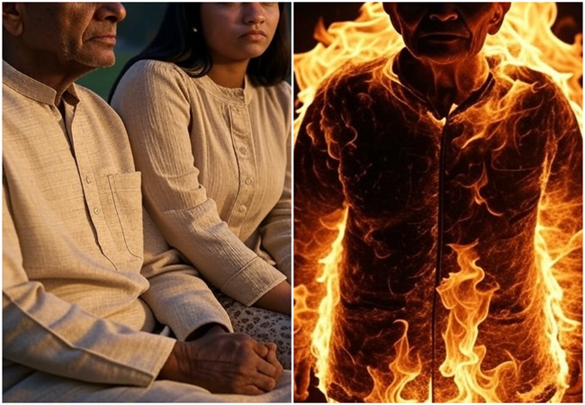 महिला ने 72 साल के मकान मालिक से रखे अवैध संबंध, घर हड़पने के लिए जिंदा जलाया