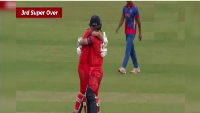क्रिकेट इतिहास में पहली बार रोमांच की सारी हदें पार, 3-3 सुपर ओवर में आया नतीजा, देखें VIDEO