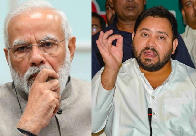 तेजस्वी यादव का PM मोदी पर बड़ा हमला, बोले- रैलियों के माध्यम से बिहार की जनता का 20 हजार करोड़ लुटाने वाले ईमानदार बनने का नाटक रच रहे
