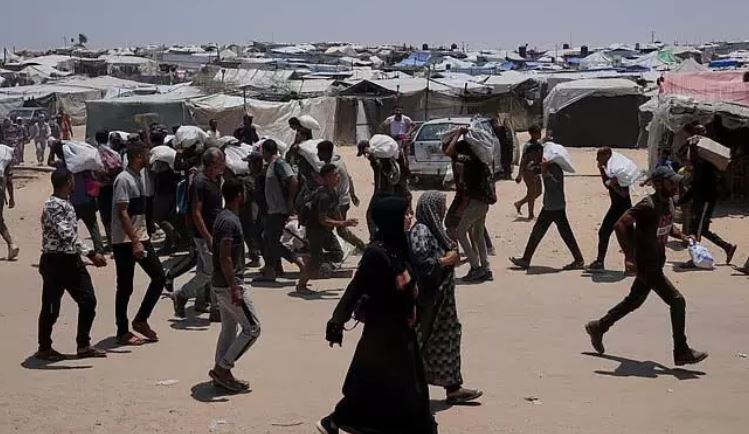 Palestine Humanitarian Aid Sites : इज़रायली गोलीबारी में गाजा पट्टी मानवीय सहायता स्थलों के पास 12 फिलिस्तीनी मारे गए