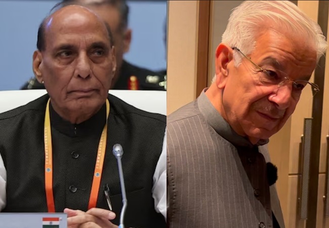 राजनाथ सिंह ने PAK रक्षामंत्री के सामने पाकिस्तान को सुनाई खरी-खरी; बोले- हम आतंकवाद के पनाहगाहों को निशाना बनाने में संकोच नहीं करेंगे