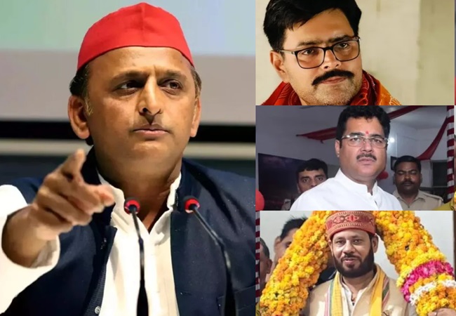 अखिलेश यादव ने तीन बागी विधायकों के खिलाफ लिया बड़ा एक्शन; समाजवादी पार्टी ने निकाला