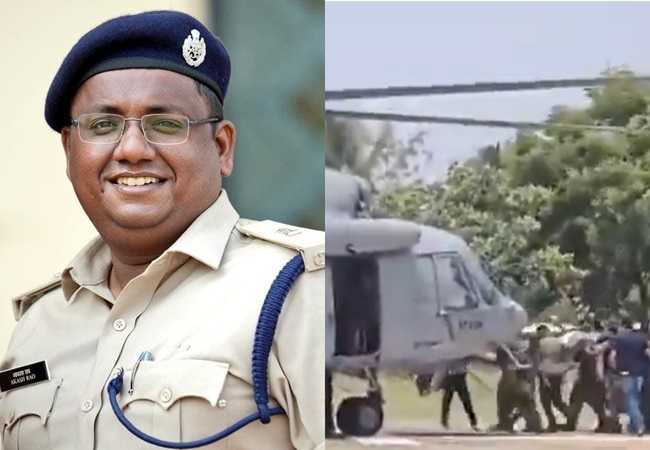 नक्सलियों के बिछाए जाल में फंस गए अफसर! ASP आकाश राव IED ब्लास्ट में शहीद, कई जवान घायल