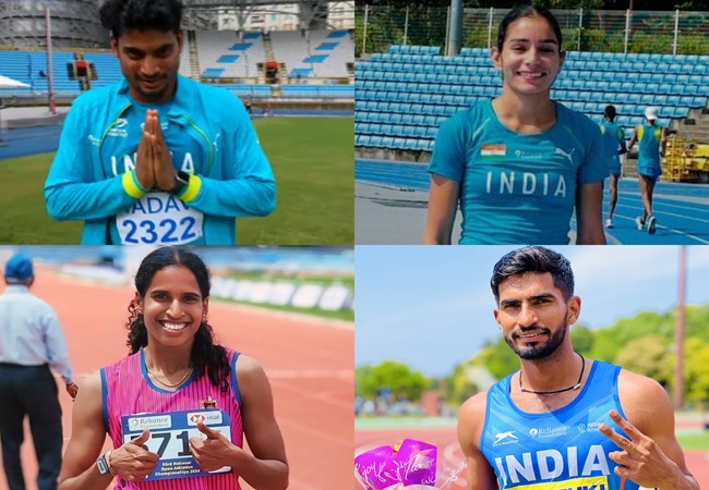 Taiwan Athletics Open 2025: ताइवान एथलेटिक्स ओपन में विथ्या रामराज, पूजा, कृष्ण कुमार और रोहित यादव ने जीता गोल्ड