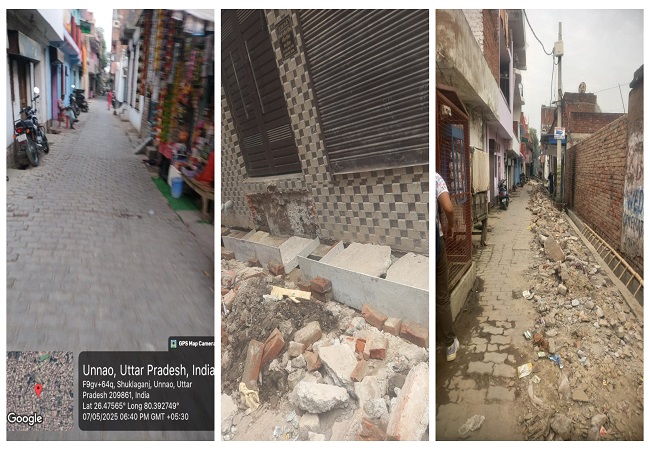 Unnao News : नगर पालिका गंगाघाट में अवर अभियंता और ठेकेदार का खुलेआम भ्रष्टाचार, षड़यंत्र रच अच्छी सड़क का कराया ई-टेंडर, बनाया अवैध स्टीमेट