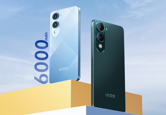 iQOO नया फोन सिर्फ ₹9499 में लॉन्च; 6000mAh बैटरी, 6.74-इंच HD+ 120Hz डिस्प्ले व डाइमेंशन 6300 SoC जैसी खूबियां मौजूद