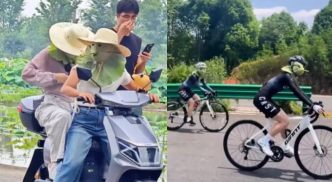 Lotus Leaf Masks : इस देश में कमल के पत्तों का मास्क क्यों यूज कर रहे लोग, वायरल हो रहा ये अजीब ट्रेंड