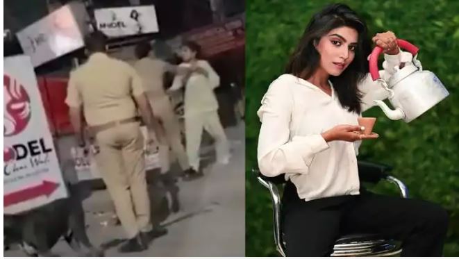 मॉडल चाय वाली सिमरन से अभद्रता मामले में लखनऊ पुलिस का बड़ा एक्शन, चौकी इंचार्ज और सिपाही लाइन हाजिर