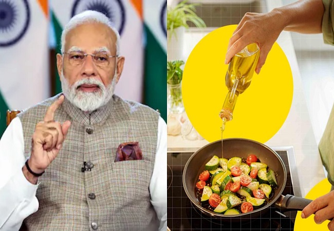 पीएम मोदी ने दिया हेल्थ टिप्स, बोले- खाने में 10 फीसदी तेल करो कम, मोटापा हो जाएगा छूमंतर