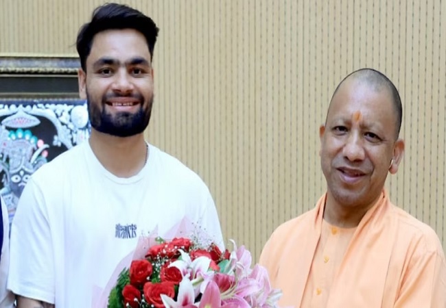 क्रिकेटर रिंकू सिंह बनेंगे बीएसए , मिलेगी लाखों की सैलरी और सरकारी बंगला, योगी सरकार ने दिया बड़ा तोहफा