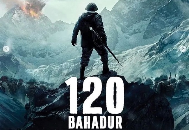 अगस्त में आएगा एक्सेल एंटरटेनमेंट की फरहान अख्तर स्टारर 120 बहादुर का टीजर, वॉर 2 के साथ थिएटर में देखने को मिलेगी झलक!