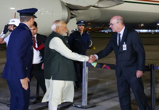 17th BRICS Summit: ब्राजील के रियो डी जेनेरियो पहुंचे पीएम मोदी, 17वें ब्रिक्स शिखर सम्मेलन में लेंगे हिस्सा