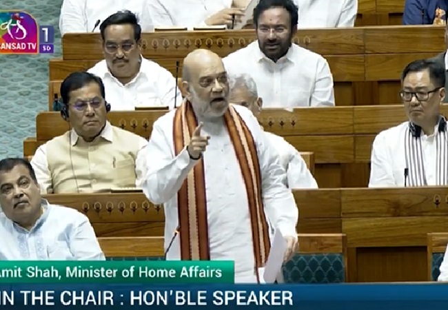 गृहमंत्री अमित शाह ने लोकसभा में किया कंफर्म, कल मारे गए तीनों आतंकी पहलगाम हमले में थे शामिल