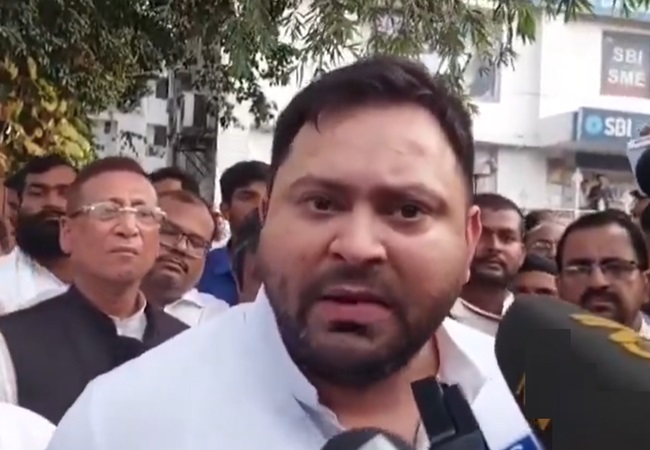 तेजस्वी यादव बोले- बिहार की ध्वस्त कानून व्यवस्था व भ्रष्टाचार पर अगर किसी को गुस्सा नहीं आ रहा तो उसका न्यायिक चरित्र व मानवीय संवेदना मर चुकी