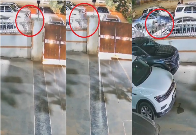VIDEO: हेलमेट पहने गाड़ी के पास आया शूटर, व्यापारी गोपाल खेमका को मारी गोली; फिर स्टार्ट की बाइक और चला गया