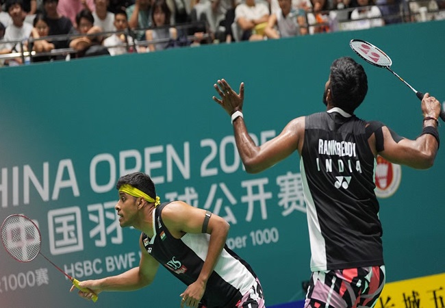 China Open Semi-Final: सात्विकसाईराज और चिराग को चाइना ओपन के सेमी-फाइनल में मिली हार