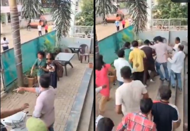 VIDEO : एकतरफा प्यार में युवक ने नाबालिग छात्रा की गर्दन पर चाकू लगाकर दी धमकी , देखें फिर आगे क्या हुआ?