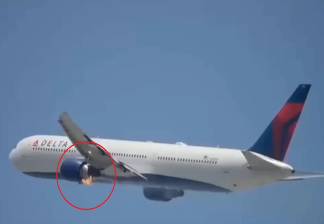 Video: उड़ते विमान के इंजन में अचानक लगी आग; फिर पायलट ने ऐसे बचाई 235 लोगों की जान