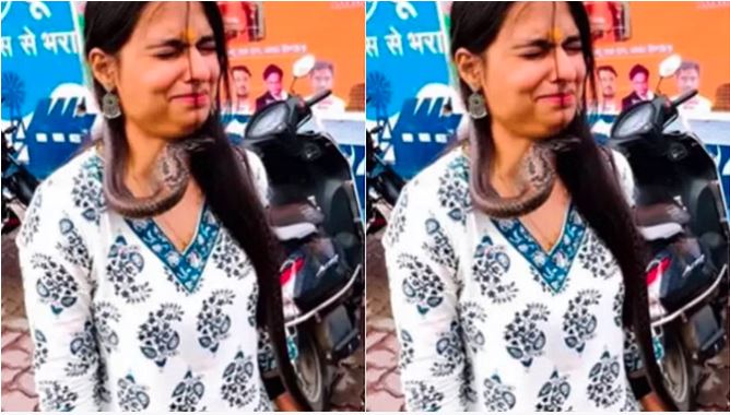 Viral Video : लड़की गले में काला नाग लटकाए बनवा रही थी वीडियो, फिर जो हुआ…