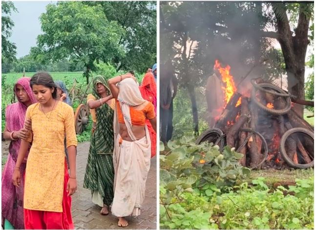 Jhalawar Achool Accident : भजनलाल सरकार ने मानवता को किया शर्मसार, टायरों से कराया हादसे में मृत छात्रा का अंतिम संस्कार