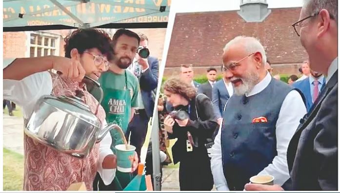 लंदन चाय वाला ने पिलाई प्रधानमंत्री नरेंद्र मोदी को चाय, जानें कौन हैं अखिल पटेल?
