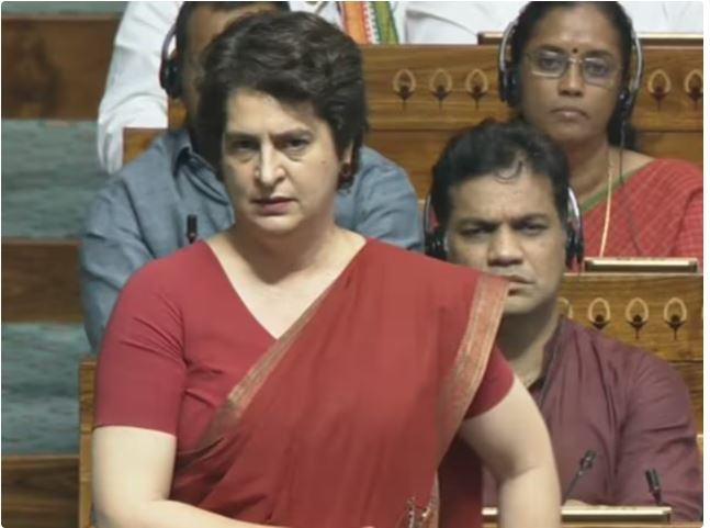 ‘सरकार ने नये लेबर कोड बहाने श्रमिकों से उनके अधिकार छीन लिये…’ प्रियंका गांधी ने केंद्र पर लगाया बड़ा आरोप