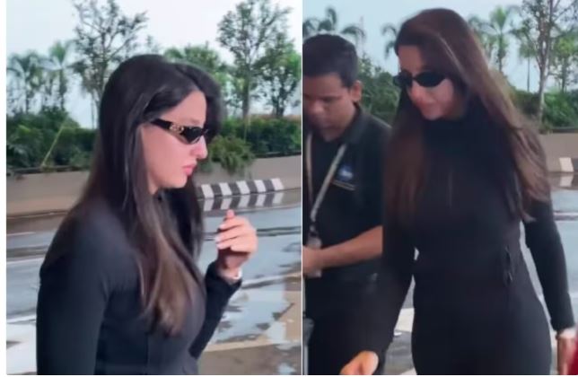 VIDEO-बॉलीवुड अभिनेत्री नोरा फतेही एयरपोर्ट पर आंसू पोछती दिखीं, वीडियो उनके फैन्स को कर रहा है परेशान