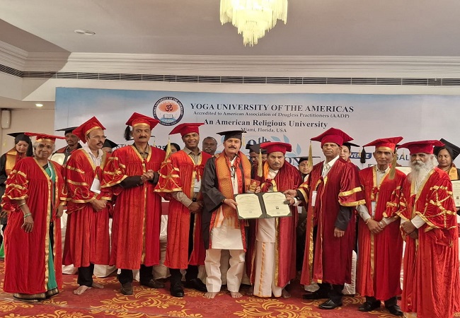 हनुमान जी पर शोध के लिए RLD प्रदेश अध्यक्ष रामाशीष राय को मिली डॉक्टरेट की उपाधि