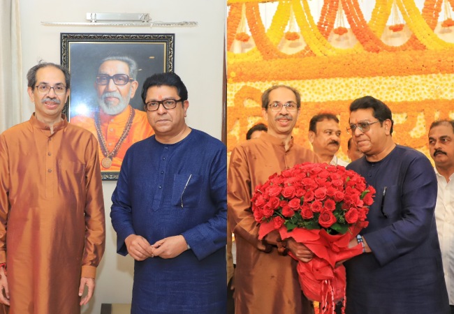 राज ठाकरे 13 साल बाद ‘मातोश्री’ पहुंचे गले मिल उद्धव को दी जन्मदिन की बधाई, महाराष्ट्र की राजनीति में आने वाले बदलावों का है संकेत