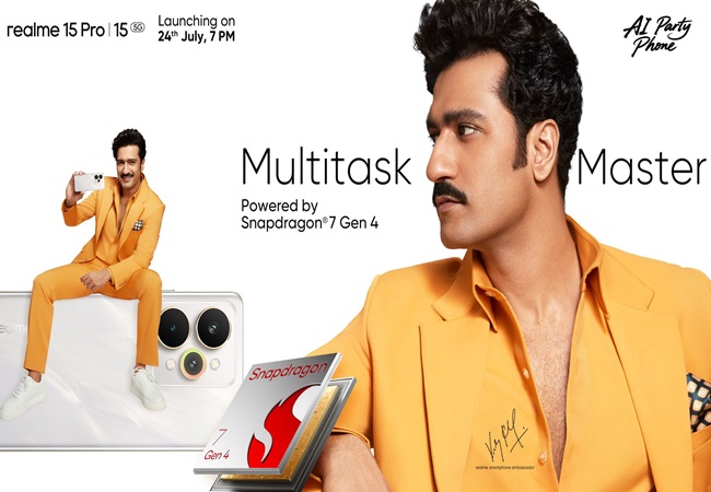 Snapdragon 7 Gen 4 SoC के साथ आएगा Realme 15 Pro 5G; ब्रांड ने किया कंफर्म