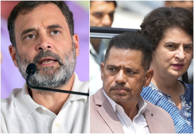 रॉबर्ट वाड्रा के समर्थन में उतरे राहुल गांधी, कहा- ‘मेरे जीजाजी को पिछले दस सालों से परेशान कर रही है सरकार…’