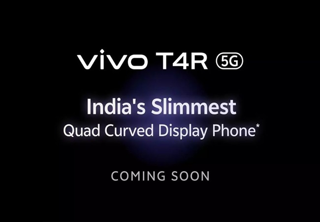 Vivo T4 5G होगा भारत का सबसे पतला क्वाड कर्व्ड डिस्प्ले वाला फोन, देश में लॉन्च की घोषणा