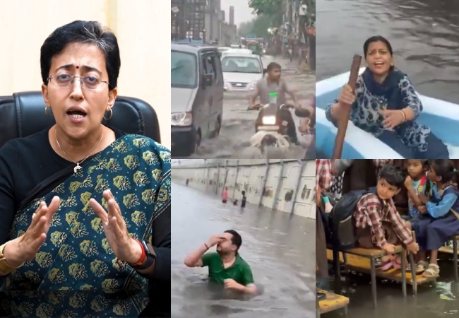 ‘दिल्ली में वाटर स्पोर्ट्स शुरू करने के लिए बहुत-बहुत बधाई…’ आतिशी ने जलभराव को लेकर CM रेखा गुप्ता पर कसा तंज