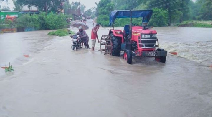 एमपी के एक दर्जन से ज्यादा जिलों में बाढ़ का खतरा, भारी बारिश का अलर्ट
