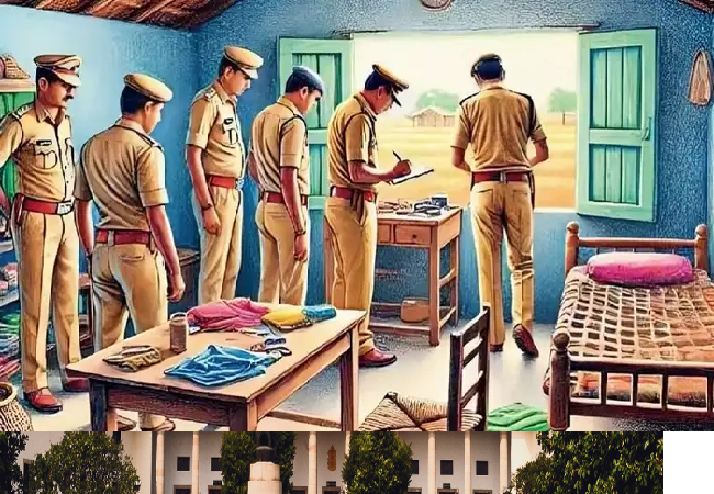 Lucknow News : तेज म्‍यूजिक बजाकर ईंट से कुचला पत्नी का सिर ,बाहर खेल रही मासूम बेटी को पता तक नहीं चला